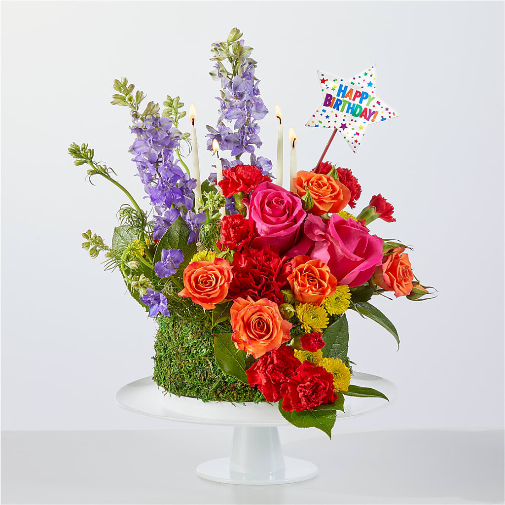 Best Year Yet Floral Cake – WENDT'S POTS AND POSIES, Dunlap IA