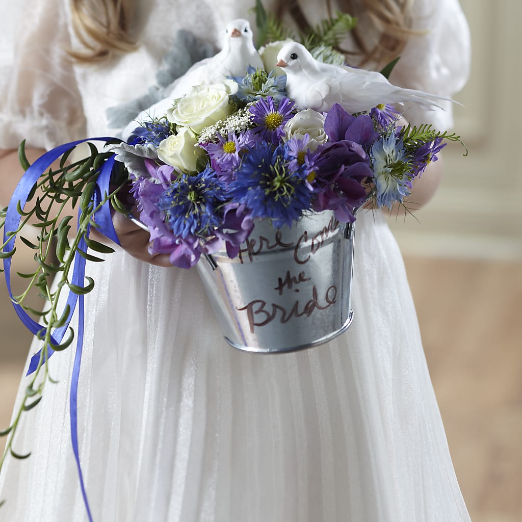 Enchantment Flower Girl Arrangement – WENDT'S POTS AND POSIES, Dunlap IA