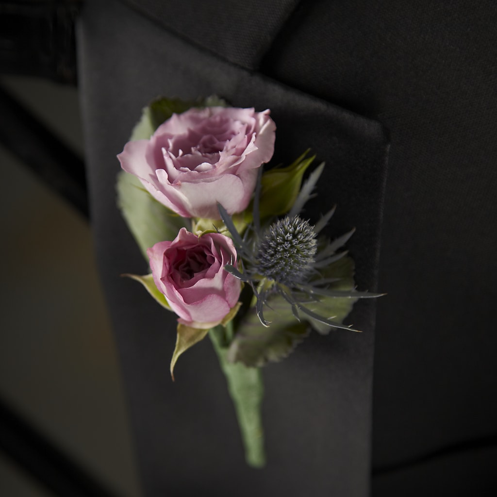 Veronica Boutonniere – WENDT'S POTS AND POSIES, Dunlap IA