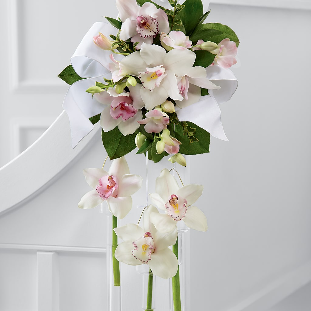 Perfect Entrance Pew Arrangement – WENDT'S POTS AND POSIES, Dunlap IA