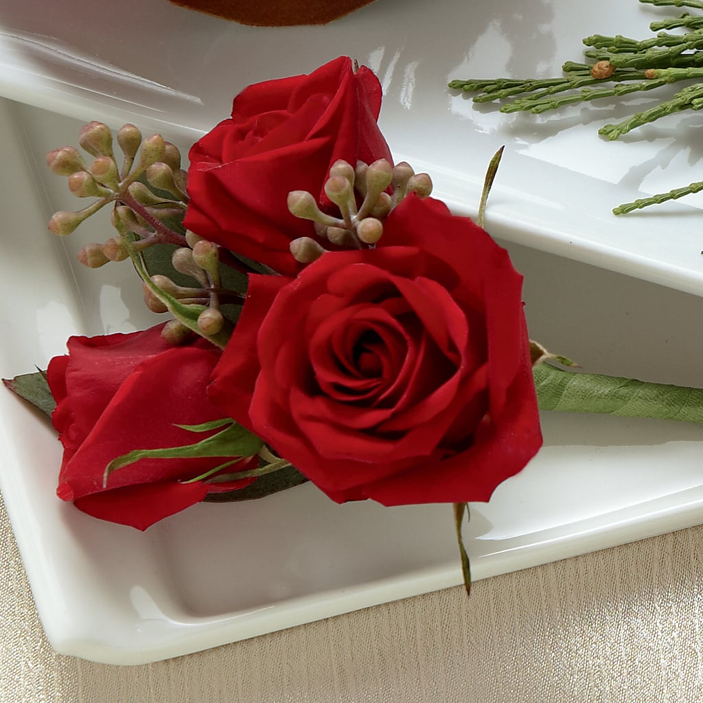 Red Spray Rose Boutonniere – WENDT'S POTS AND POSIES, Dunlap IA