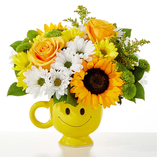 Be Happy Bouquet – WENDT'S POTS AND POSIES, Dunlap IA