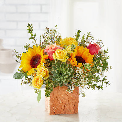 Sunflower Season Bouquet – WENDT'S POTS AND POSIES, Dunlap IA