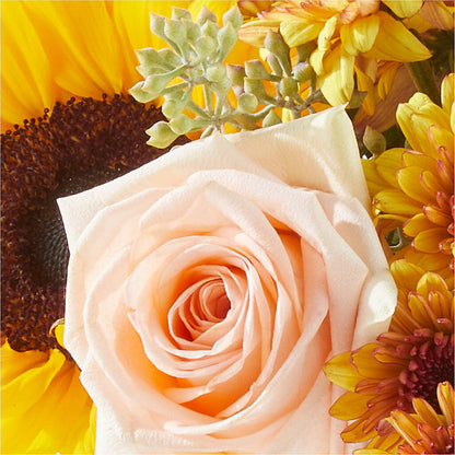 Pumpkin to Talk About Bouquet – WENDT'S POTS AND POSIES, Dunlap IA