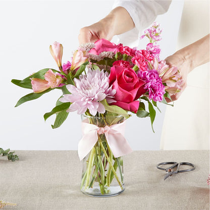 Pink Ribbon - A Florist Original – WENDT'S POTS AND POSIES, Dunlap IA