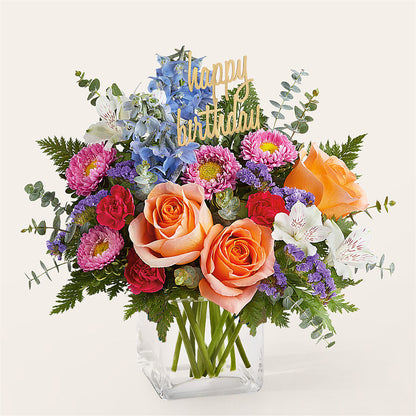 Birthday Bash Bouquet – WENDT'S POTS AND POSIES, Dunlap IA