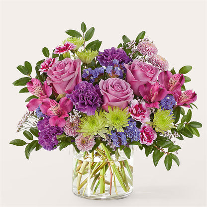 Glass Half Full Bouquet – WENDT'S POTS AND POSIES, Dunlap IA