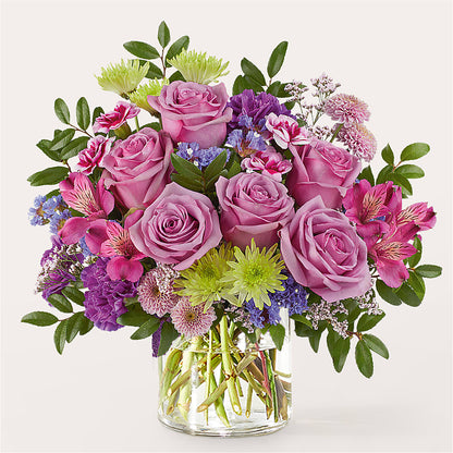 Glass Half Full Bouquet – WENDT'S POTS AND POSIES, Dunlap IA