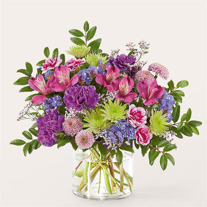 Glass Half Full Bouquet – WENDT'S POTS AND POSIES, Dunlap IA