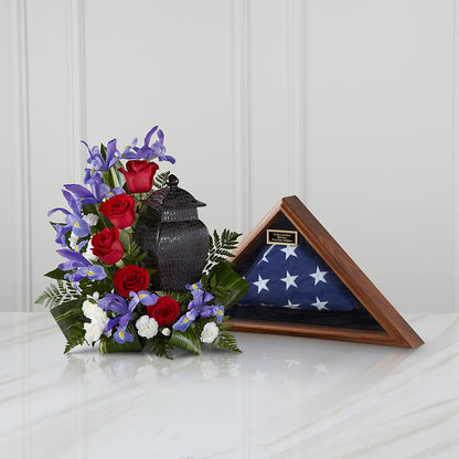 Patriotic Tribute Arrangement – WENDT'S POTS AND POSIES, Dunlap IA