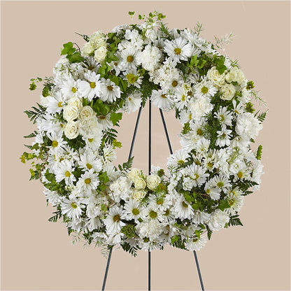 Faithful Wishes Wreath – WENDT'S POTS AND POSIES, Dunlap IA
