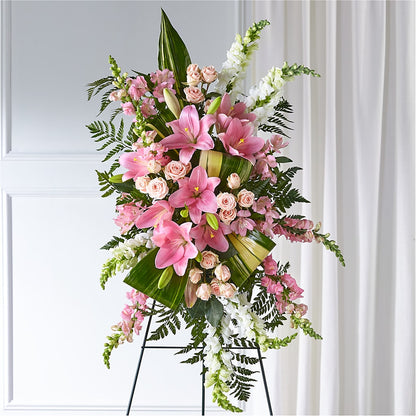 Elegant Embrace Standing Spray – WENDT'S POTS AND POSIES, Dunlap IA