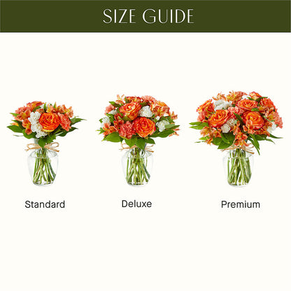 Apricot Glow Bouquet – WENDT'S POTS AND POSIES, Dunlap IA