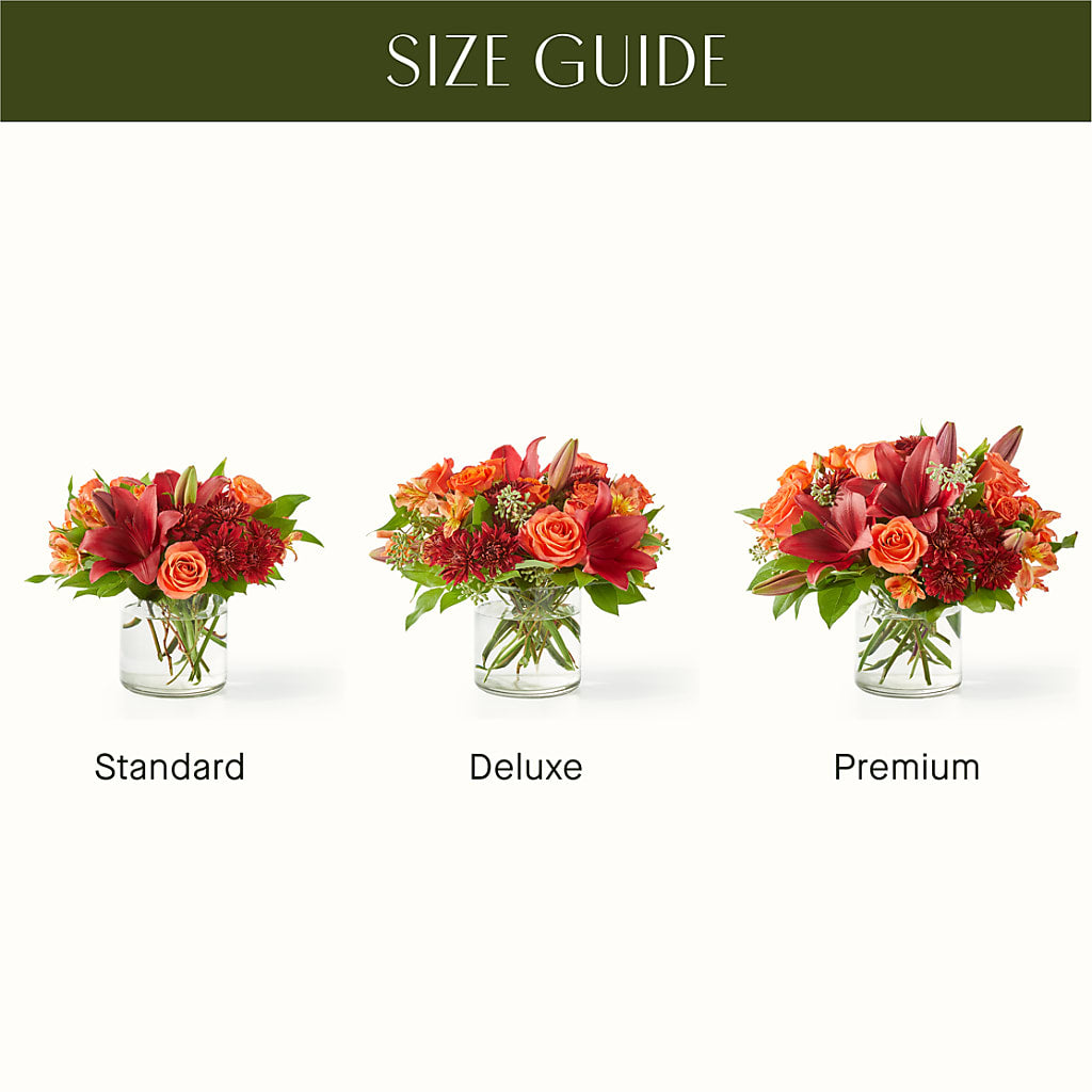 Crimson Leaves Bouquet – WENDT'S POTS AND POSIES, Dunlap IA