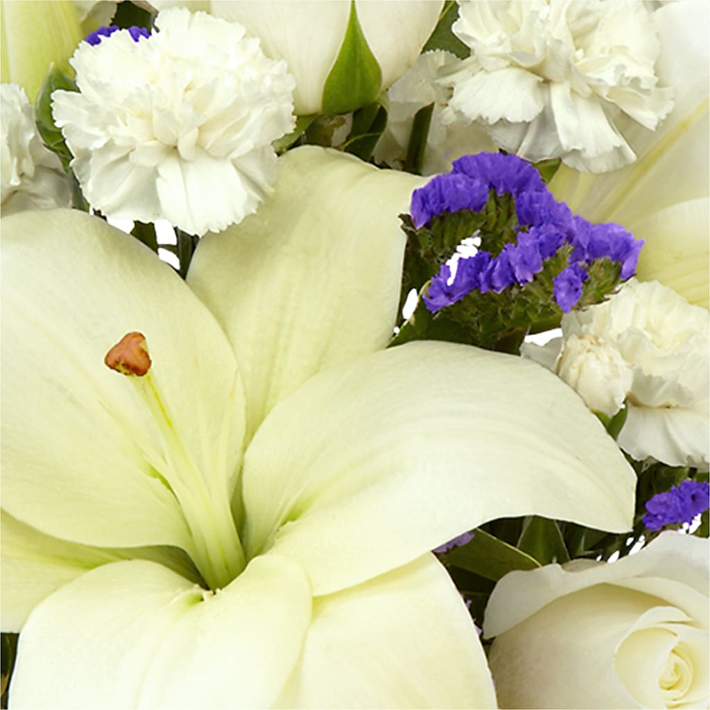 Sapphire Rush Bouquet – WENDT'S POTS AND POSIES, Dunlap IA