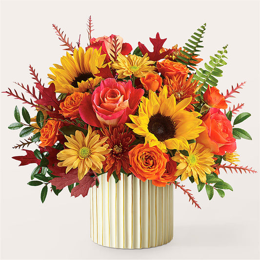 Fall Campfire Bouquet – WENDT'S POTS AND POSIES, Dunlap IA