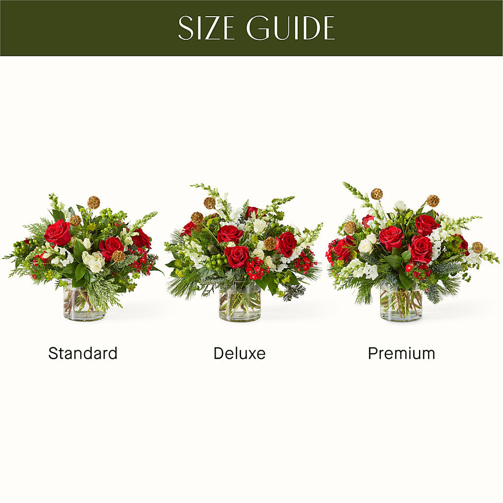 Deck the Halls Bouquet – WENDT'S POTS AND POSIES, Dunlap IA