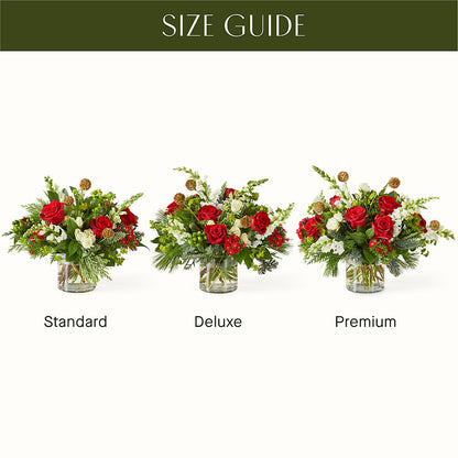 Deck the Halls Bouquet – WENDT'S POTS AND POSIES, Dunlap IA