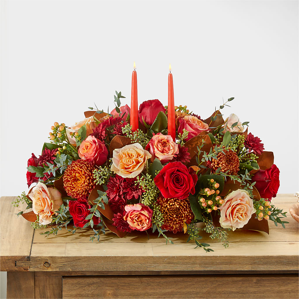 Gather Near Centerpiece – WENDT'S POTS AND POSIES, Dunlap IA