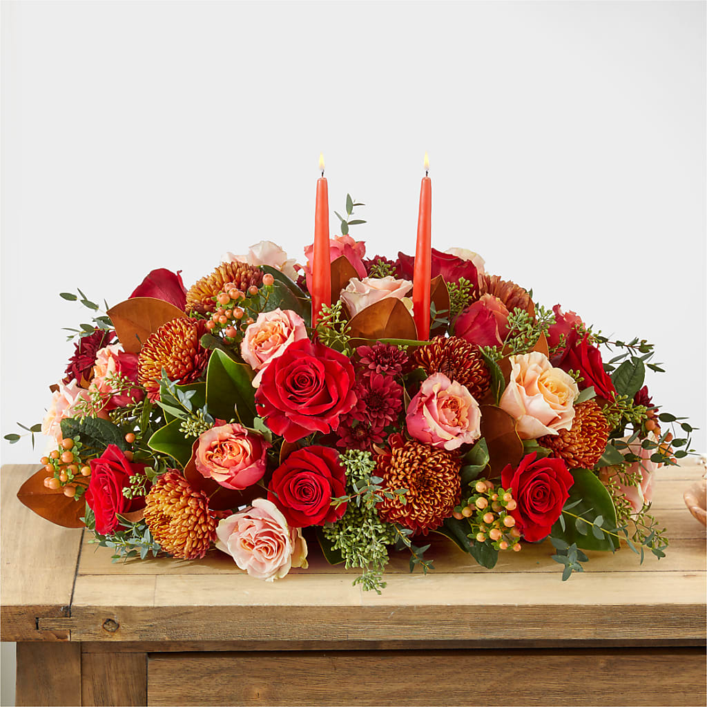Gather Near Centerpiece – WENDT'S POTS AND POSIES, Dunlap IA