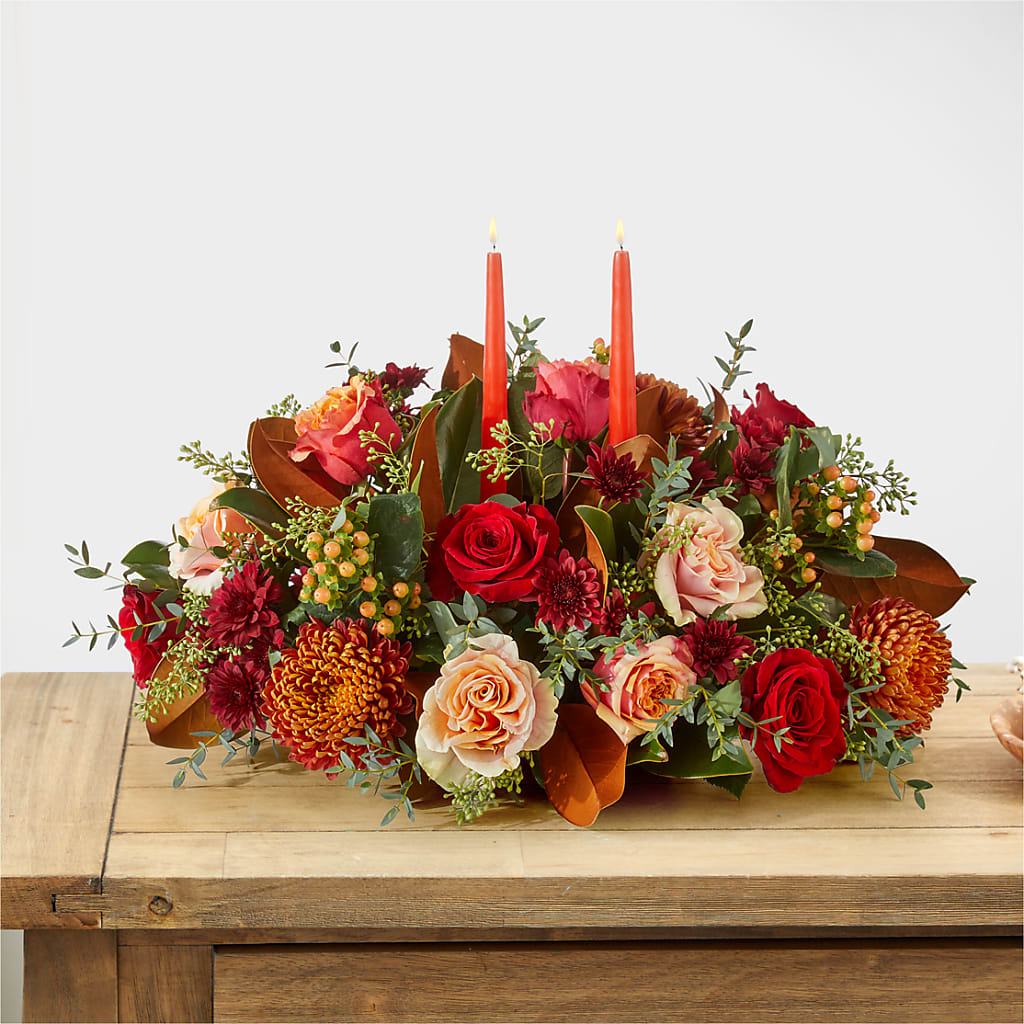 Gather Near Centerpiece – WENDT'S POTS AND POSIES, Dunlap IA