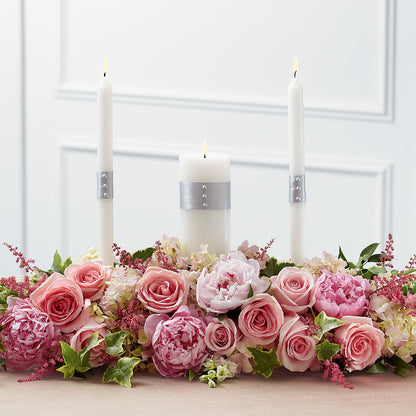 Worldwide Romance Unity Candle Arrangement – WENDT'S POTS AND POSIES, Dunlap IA