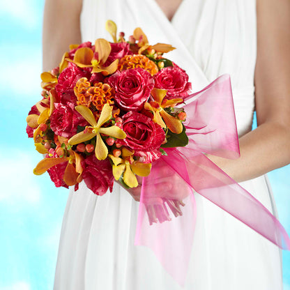 Brilliant Shades of Love Bouquet – WENDT'S POTS AND POSIES, Dunlap IA