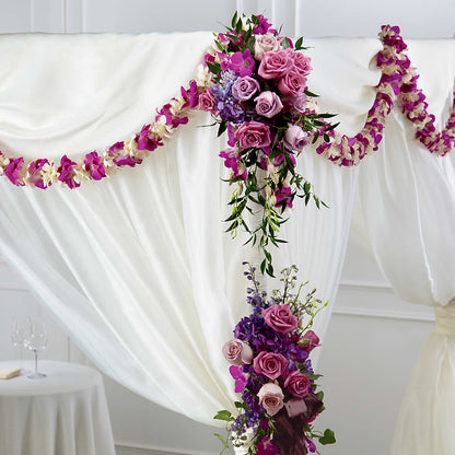 Color & Light Chuppah Decor – WENDT'S POTS AND POSIES, Dunlap IA