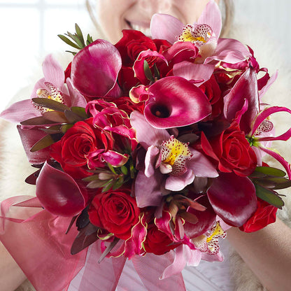 Heart of Hearts Bouquet – WENDT'S POTS AND POSIES, Dunlap IA